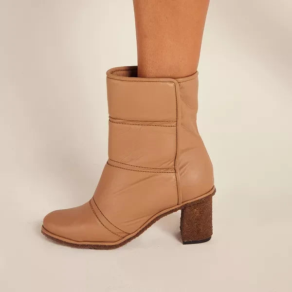 Bota Ankle Anatômica Nude