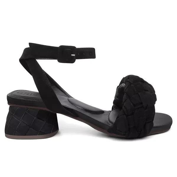 Sandália Média Tressê X Preto